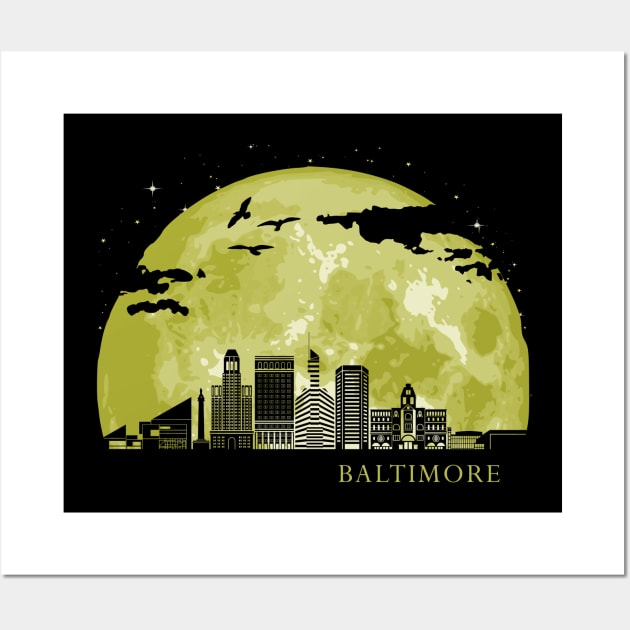 Baltimore Wall Art by Nerd_art